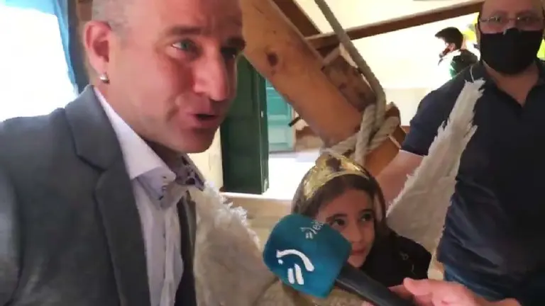 Javier Serrano, padre de Verónica, Ángel de Tudela 2022