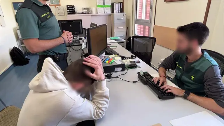 Detención presunto agresor