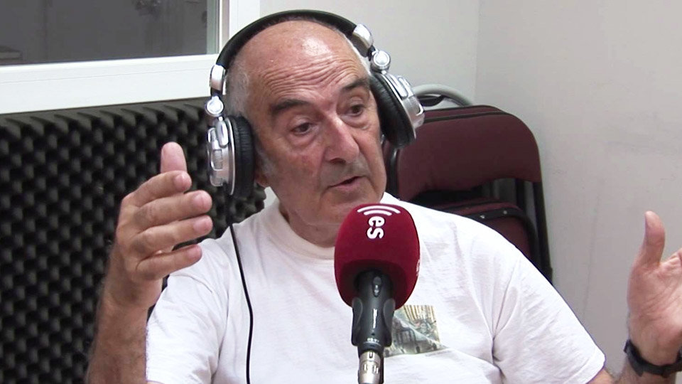 Mario Gaviria en Radio Tudela