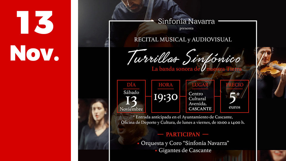 Turrillas Sinfónico, la banda sonora de nuestra tierra Orquesta y Coro Sinfonía Navarra