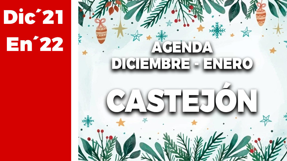 Agenda Castjón dicembre y enero 2022
