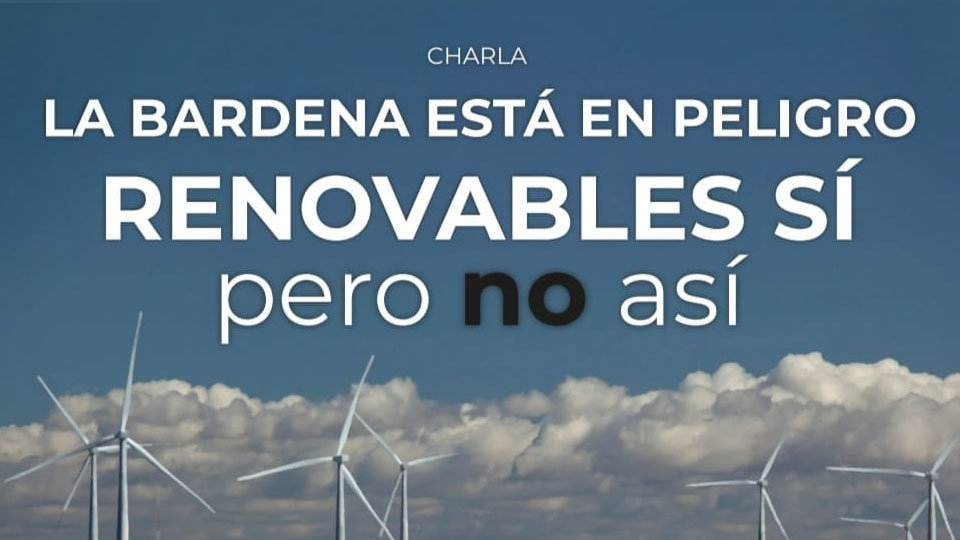 Charla La Bardena está en Peligro organizada por Ecologistas en Acción de la Ribera