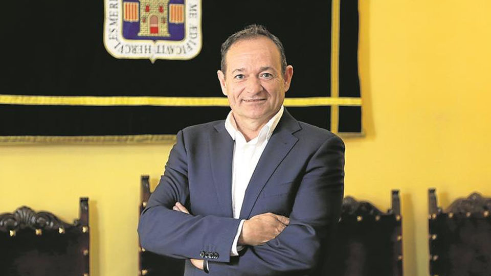 Luis José Arrechea, alcalde de Tarazona