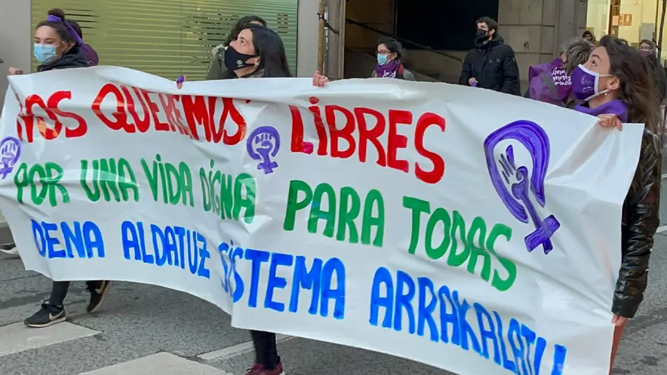 Manifestación 8M. Foto Jesús Marquina