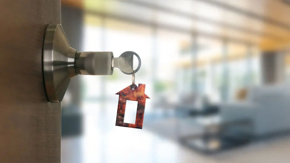 Entrega de vivienda nueva