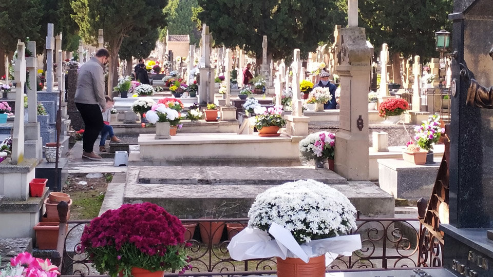 Cementerio de Tudela 1 Noviembre 2020