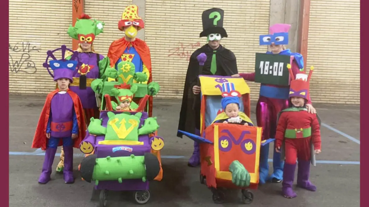 Los Superzings Mejor disfraz colectivo
