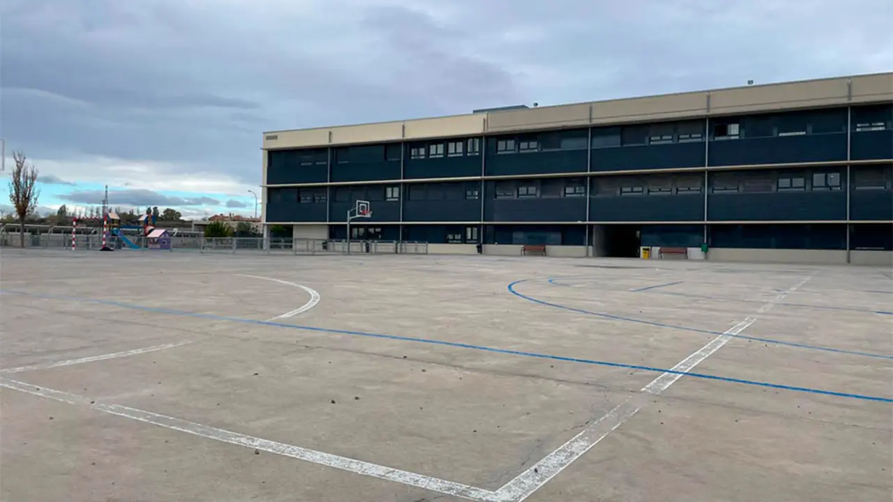 Patio del colegio Huertas Mayores de Tudela