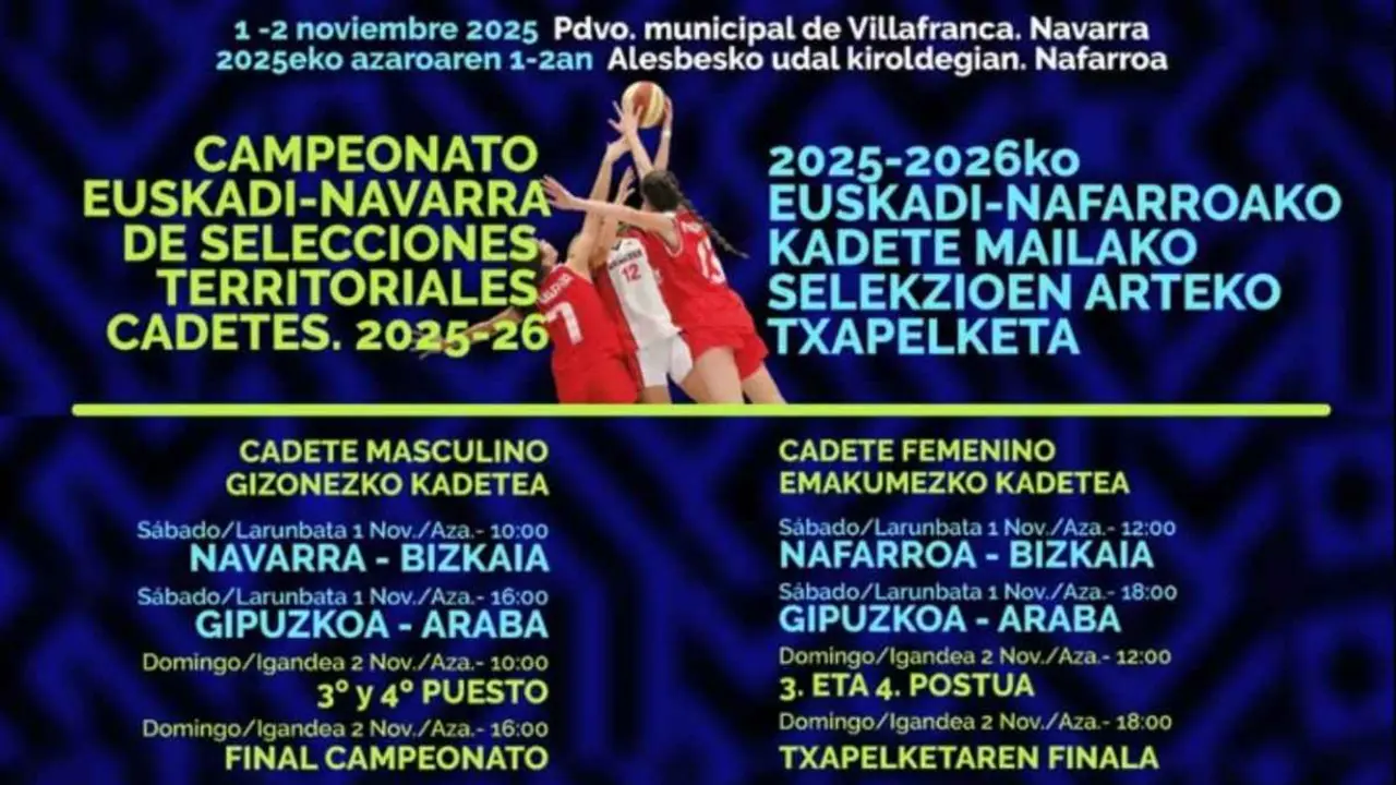 Campeonato Euskadi - Navarra en Villafranca