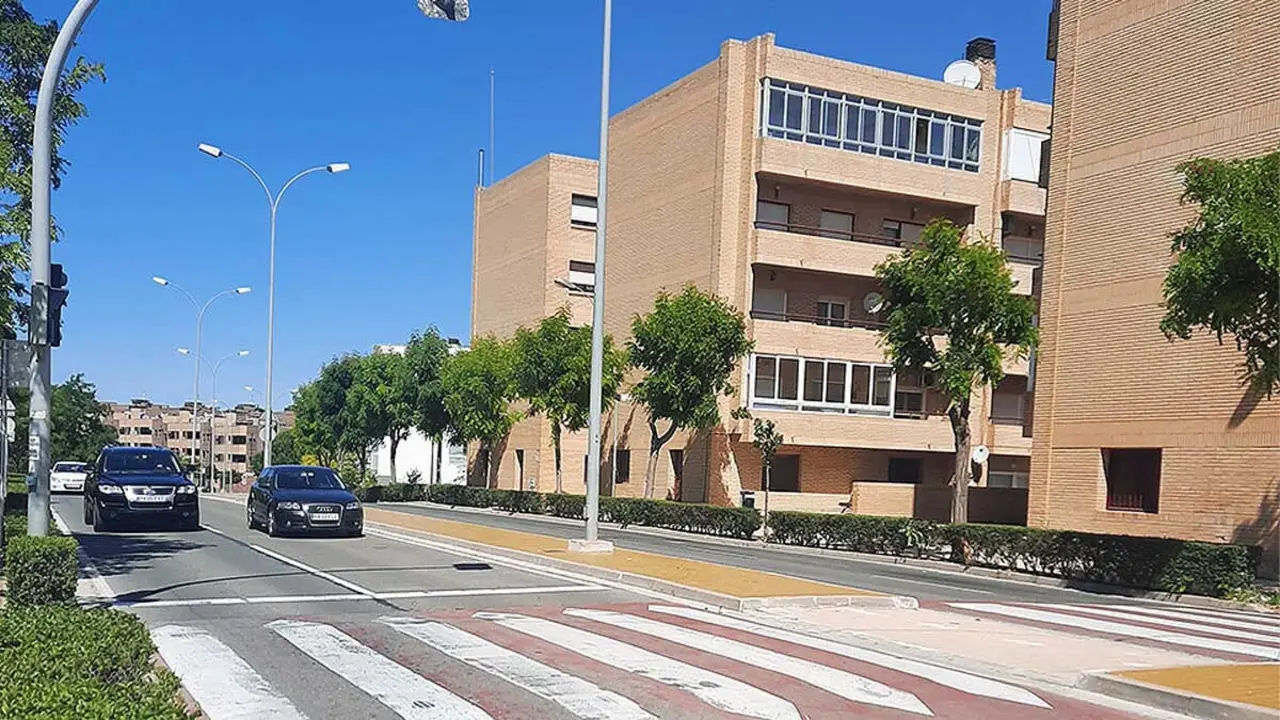 Vial de Merindades en Tudela. Foto de archivo