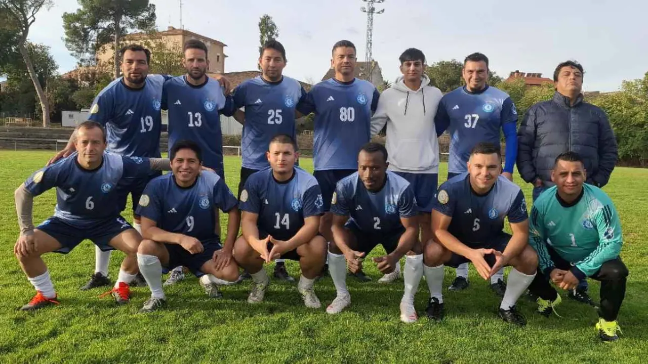 Equipo de F.C. Chelsea-Tudela. Trofeo Amistad Foto Esteban Baigorri