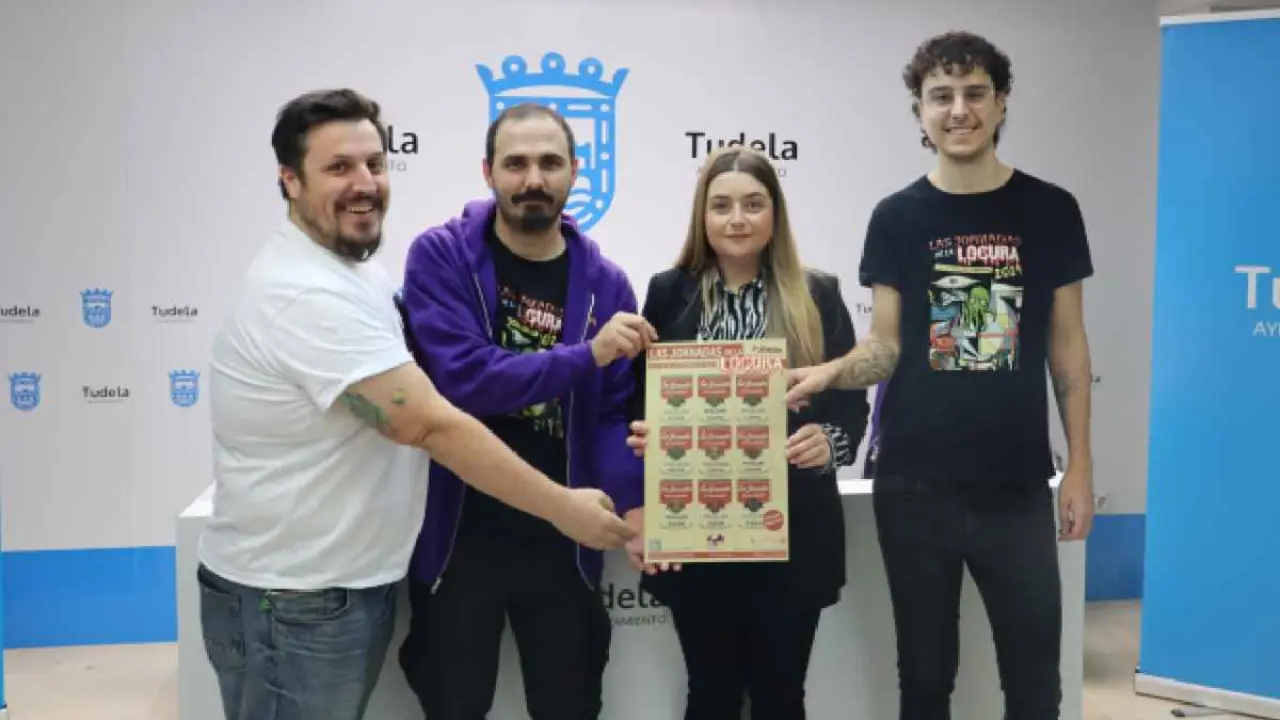 Tudela presenta las III Jornadas de la Locura