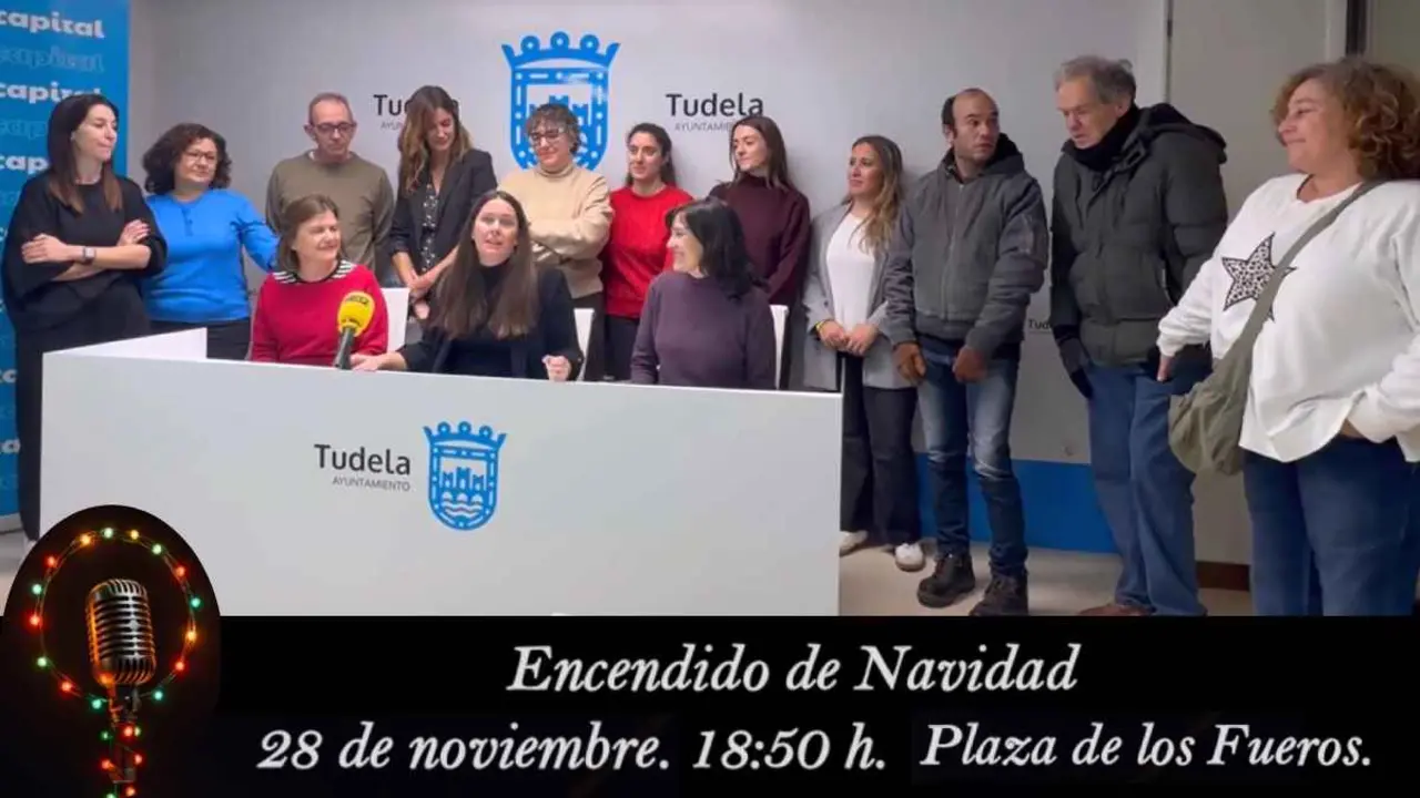 Tudela enciende su Navidad 2025 el 28 de noviembre