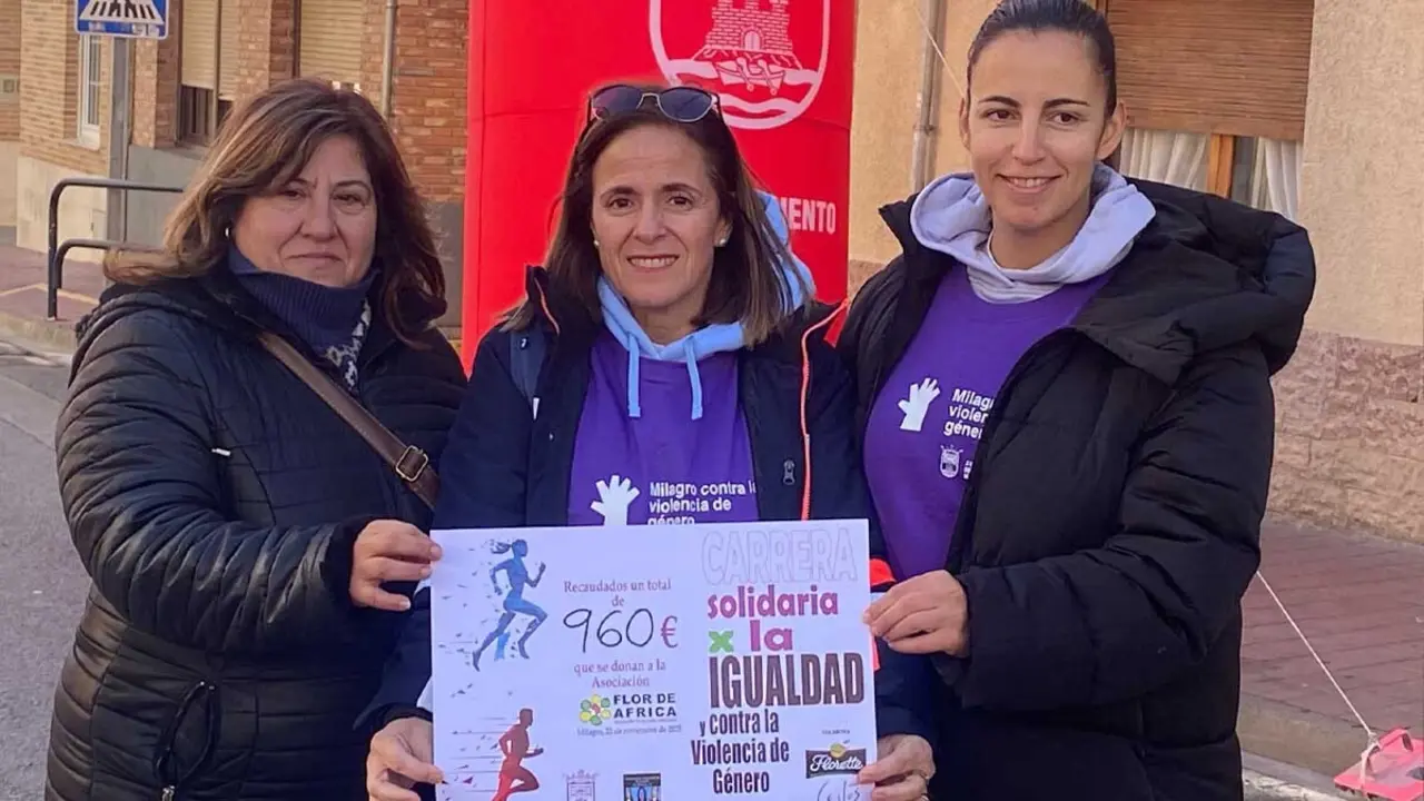 Solidaria por la igualdad y contra la violencia de género 2025 en Milagro
