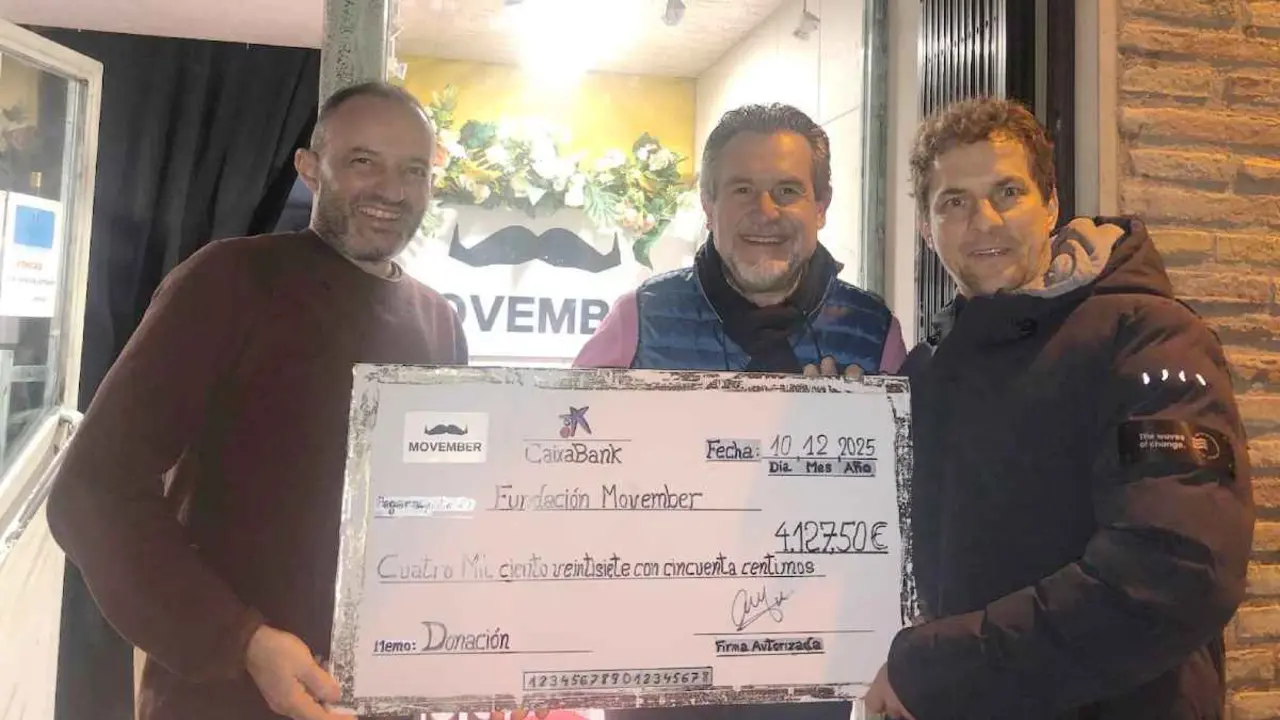 Donaci&oacute;n a la Fundaci&oacute;n November desde Cascante