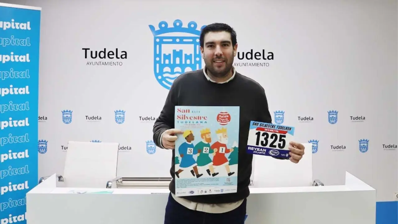 Presentaci&oacute;n carrera San Silvestre 2025 de Tudela