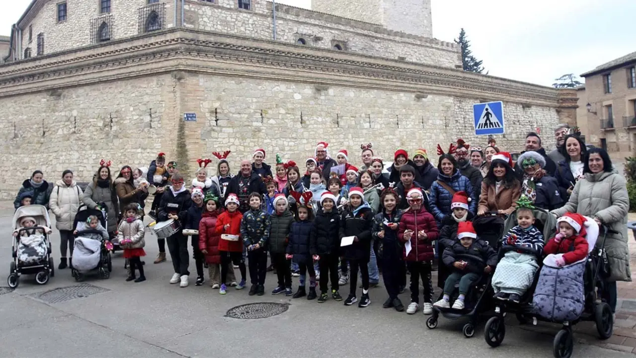 Pap&aacute; Noel y Olentzero en Cortes 2025