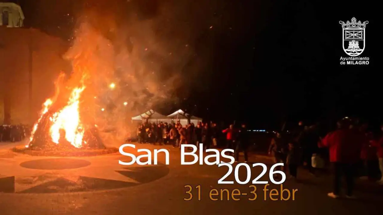 Fiestas de invierno San Blas 2026 en Milagro
