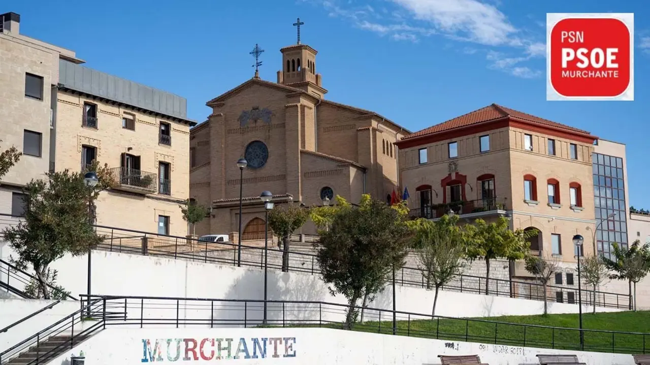 Vista de Murchante. Foto Facebook PSN-PSOE Murchante