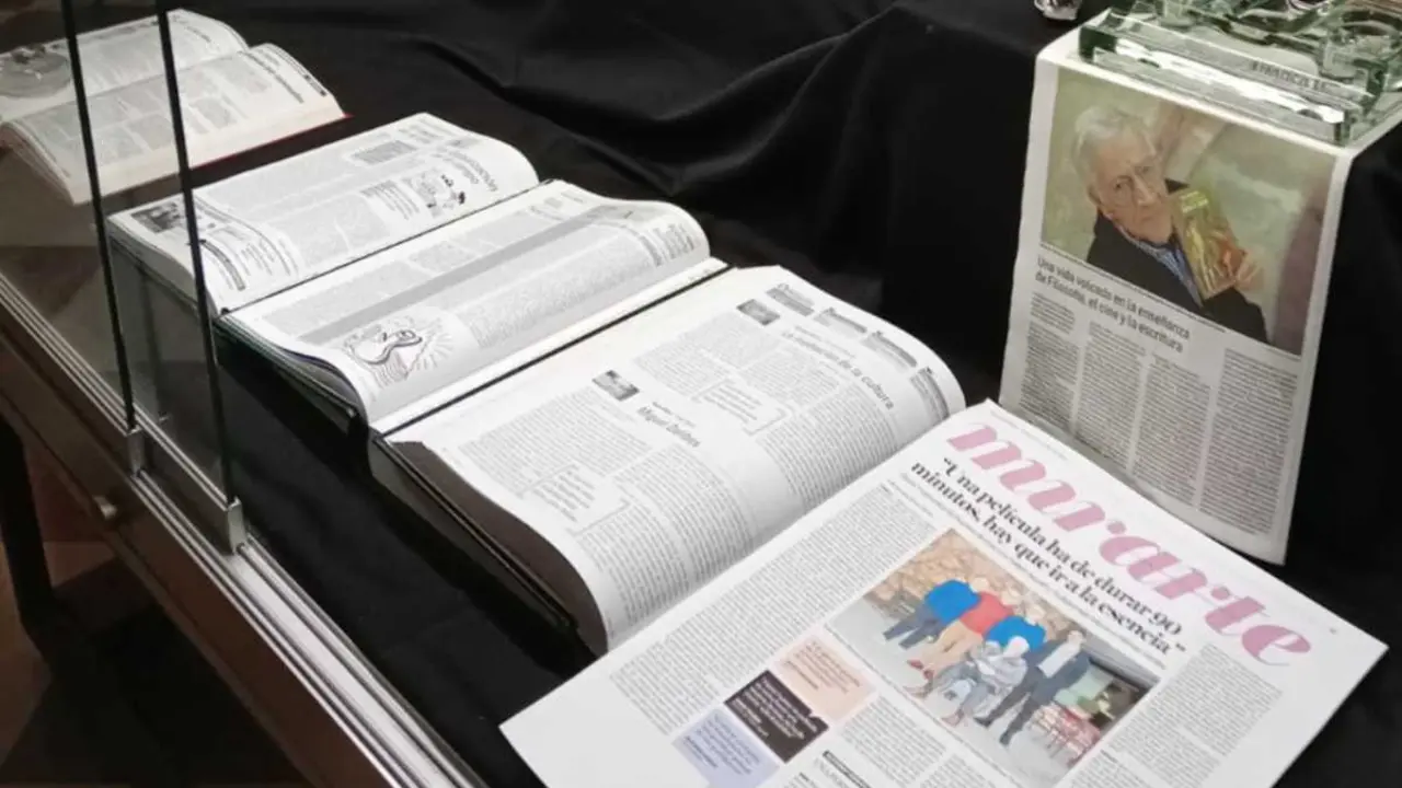 Microexposici&oacute;n en Tudela a Alfredo Verdoy