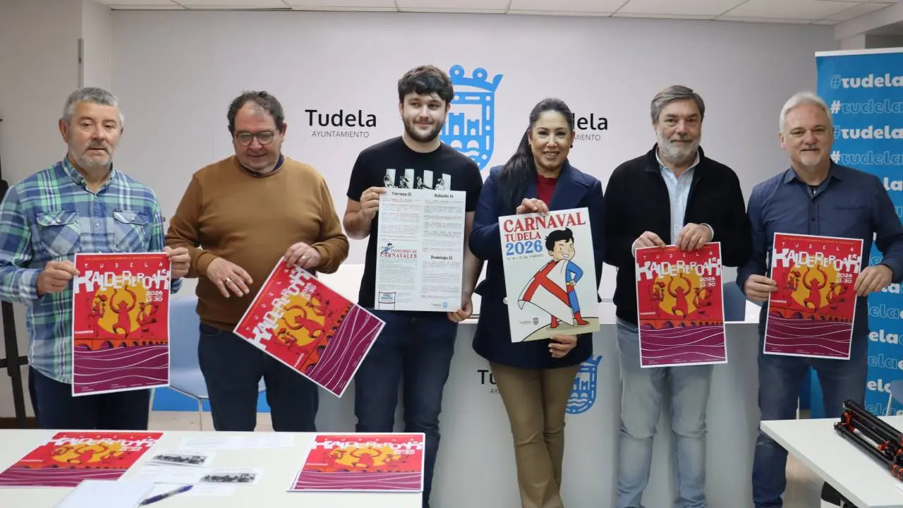 Presentaci&oacute;n del Carnaval de Tudela 2026