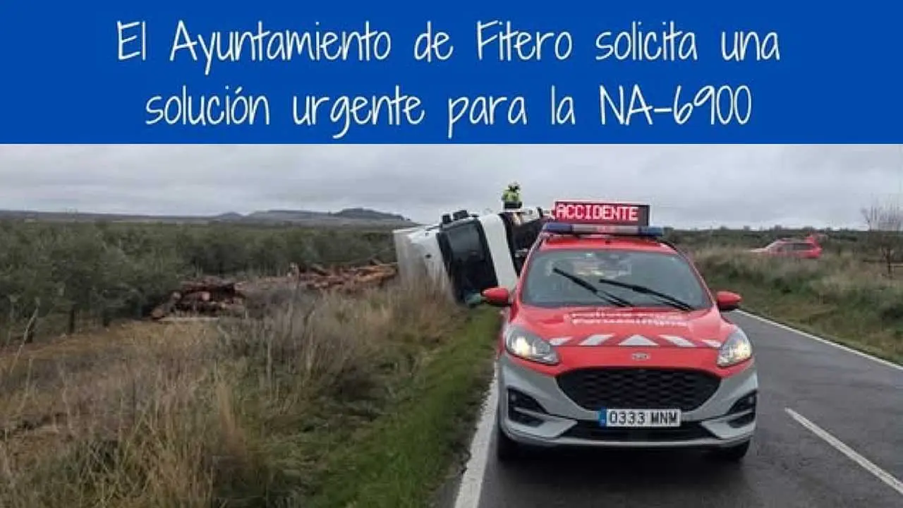 Accidente en la NA-6900