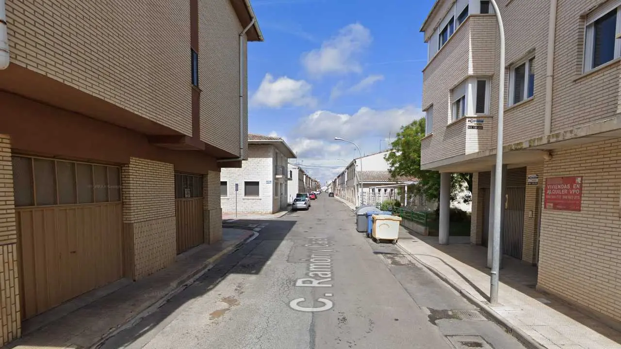 Calle Ram&oacute;n y Cajal Castej&oacute;n (Navarra).Foto Google maps