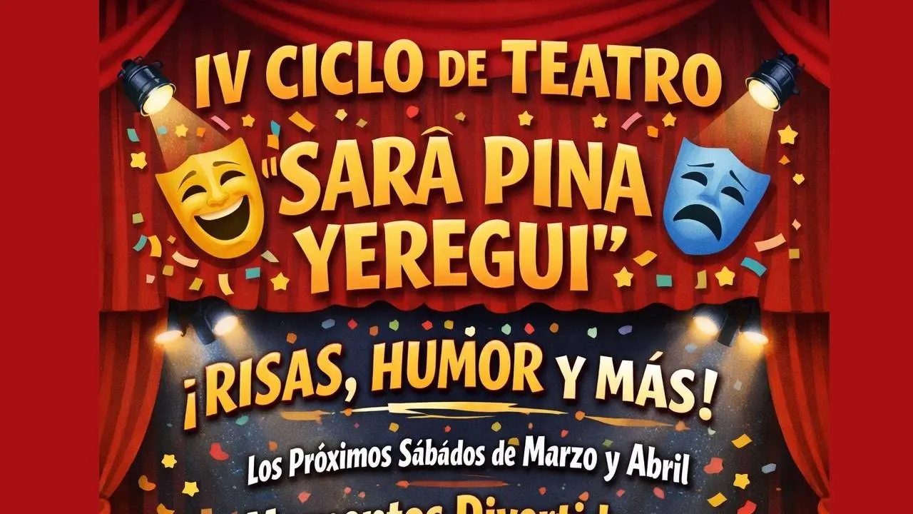 Cortes celebra el IV Ciclo de Teatro Sara Pina Yeregui