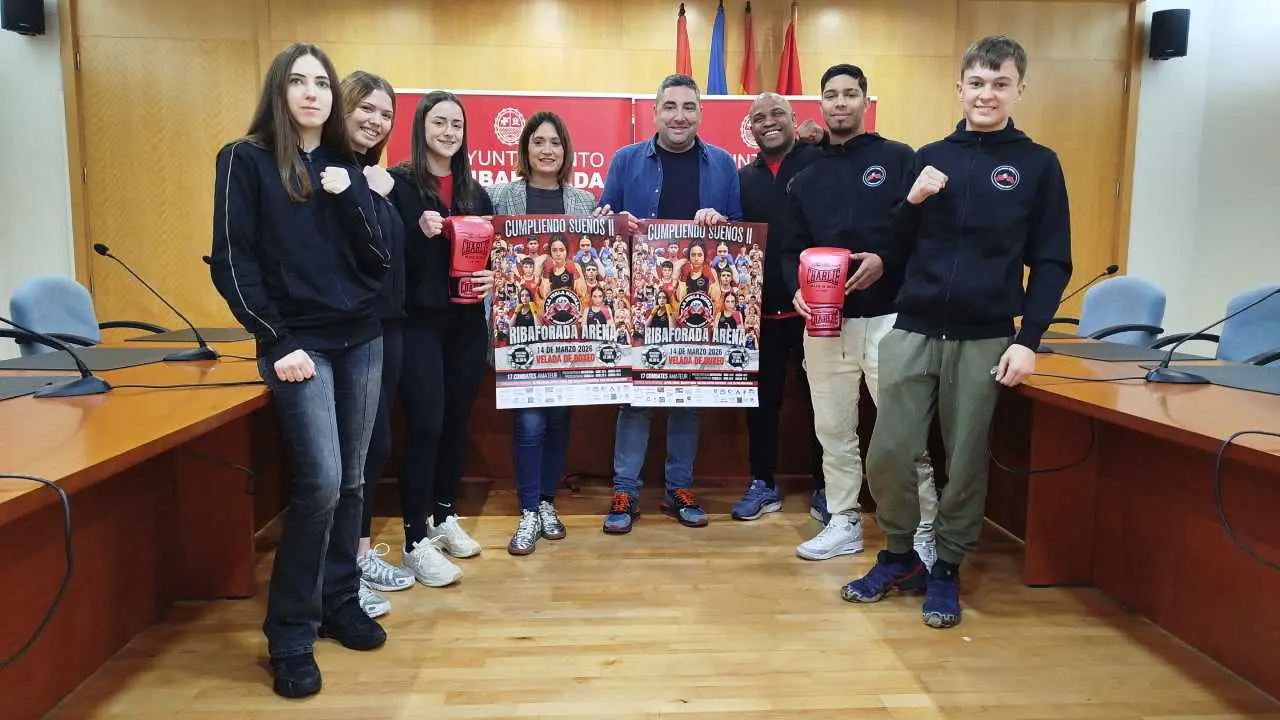 velada de boxeo en Ribaforada 2026