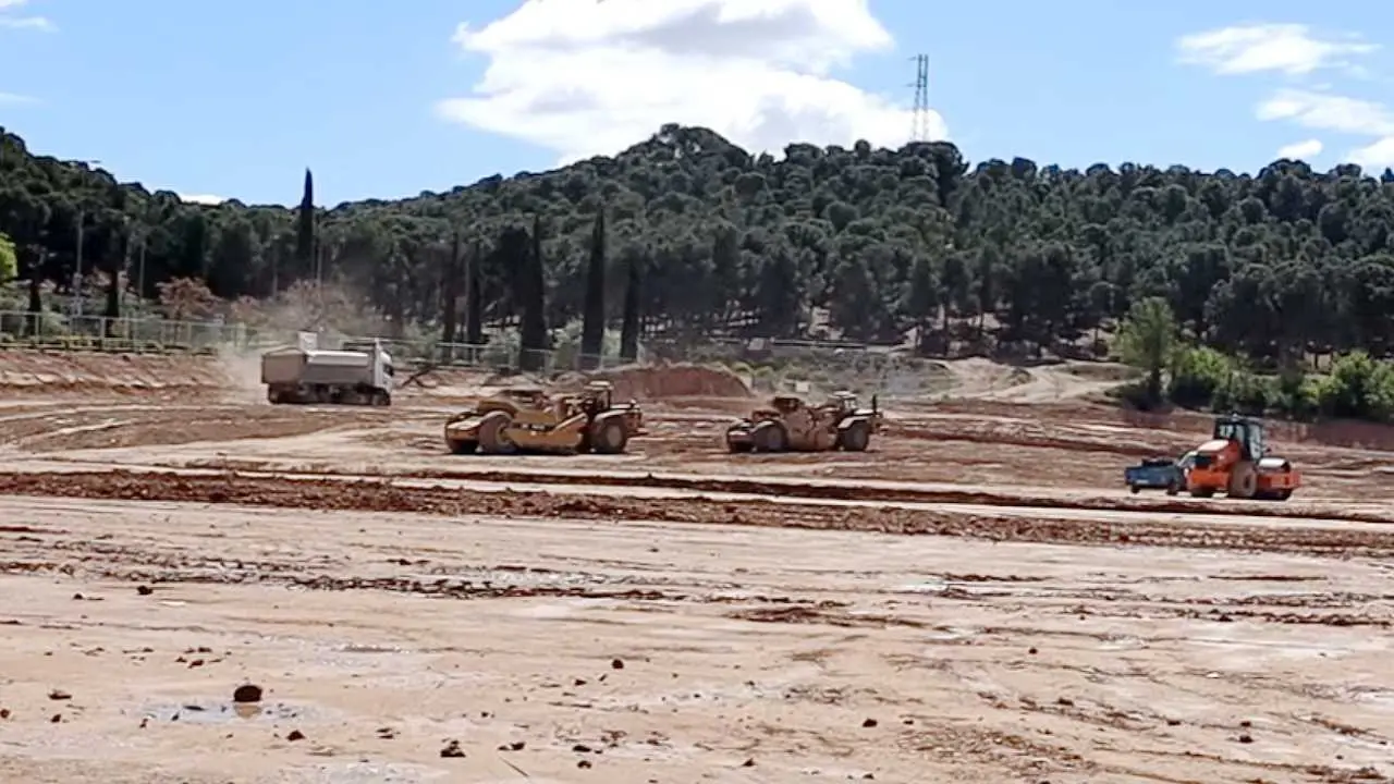 Inicio de las obras de las nuevas pisicnas de Tudela 2026