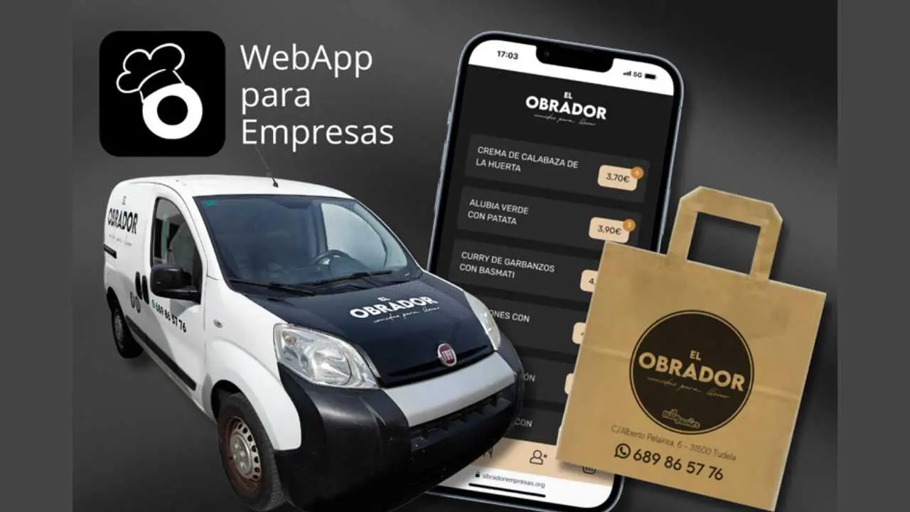 Aplicaci&oacute;n del Obrador para la compra de platos y env&iacute;o a la empresa   la empresa