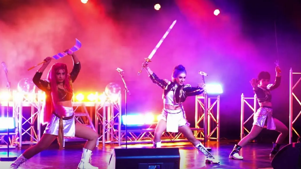 Las Guerreras K-Pop visitan Cascante mayo 2026.