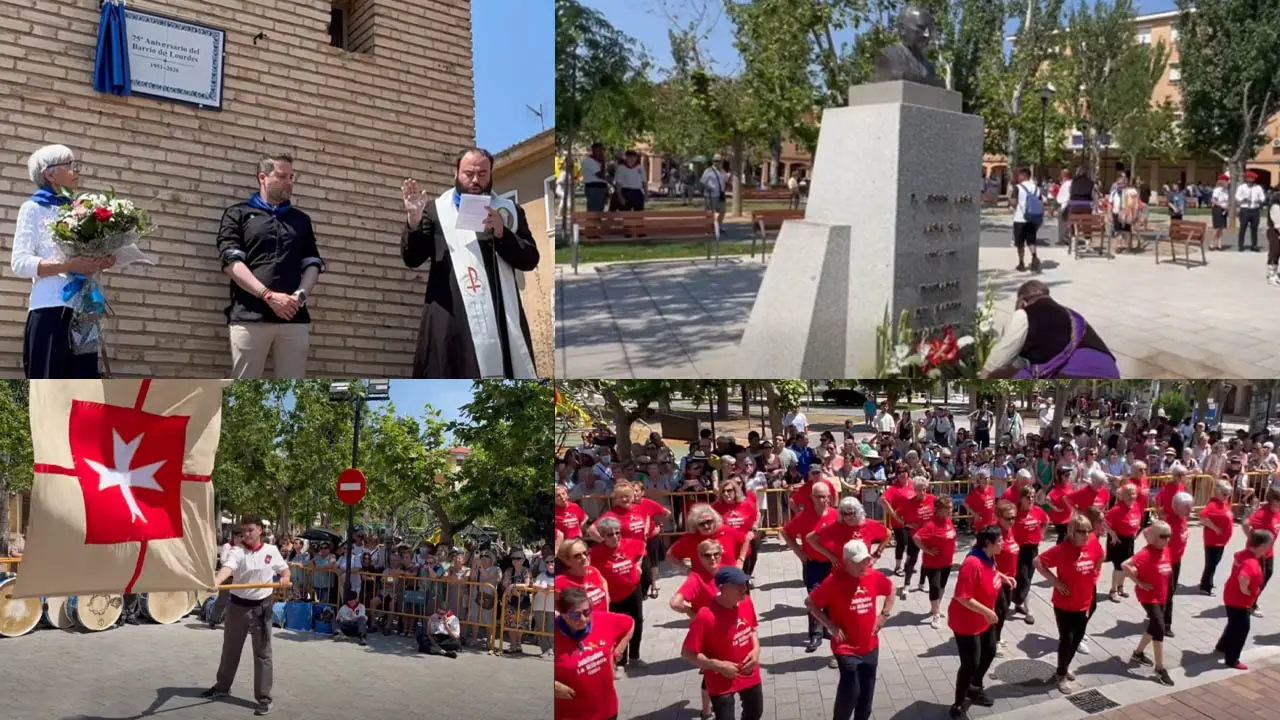 Celebraci&oacute;n del 75 Aniversario del Barrio de Lourdes de Tudela