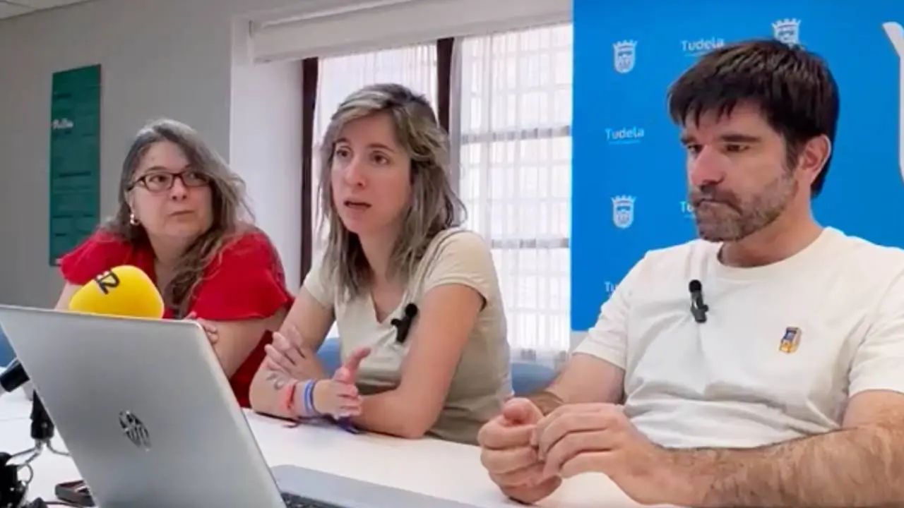 Rueda de prensa ofrecida por Contigo Tudela sobre la sentencia de Tudela Cultura