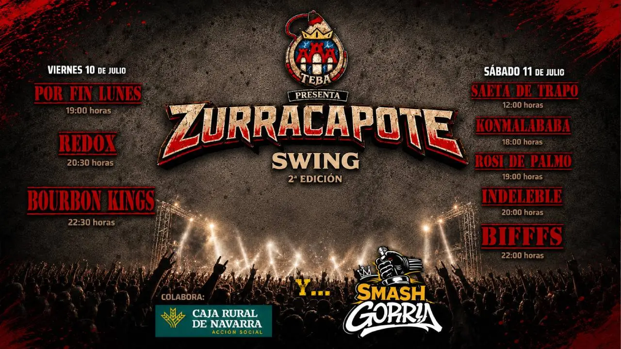 Segunda edici&oacute;n del Festival Zurracapote Swing en Tudela