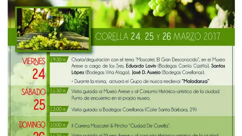 Jornadas del Moscatel de Corella 2017