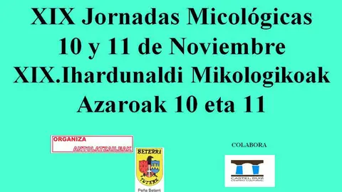 Jornadas Micológicas Beterri portada