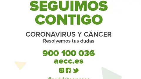 AECC Coronavirus y cáncer