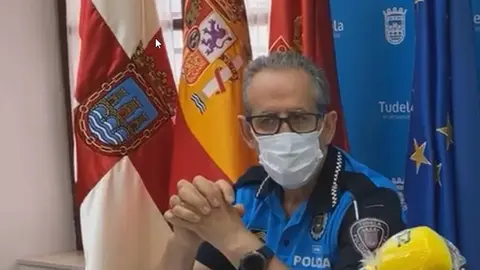 Juan Cruz Ruiz,  Jefe de la Policía Local de Tudela