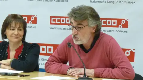 Chechu Rodríguez Secretario General de CC.OO Navarra