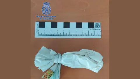 Sustancia, al parecer, Spedd, requisado a un varón en la Estación Intermodal de Tudela