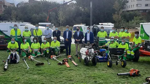 vehiculos zonas verdes
