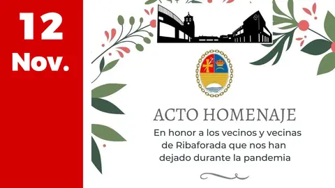 Acto Homenaje en Ribaforada