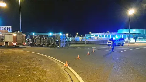 policia local accidente