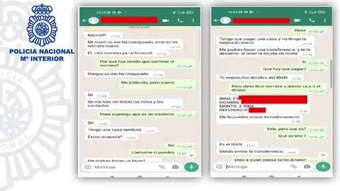 policia nacional estafa