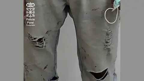 policia foral detenido