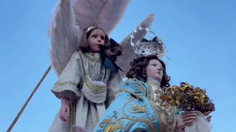 Bajada del Ángel de Tudela 17 abril 2022