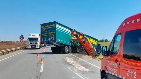 caparroso accidente multiple
