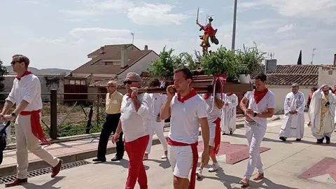Procesión de San Miguel Barillas 2022
