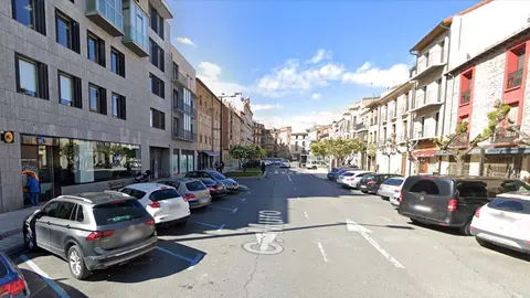 Calle Muro, Tudela. Foto. Google Map